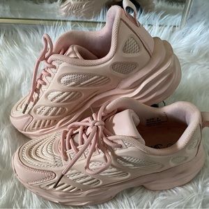 Pink Chunky Trainers | Women’s Sneakers | US Size 8
